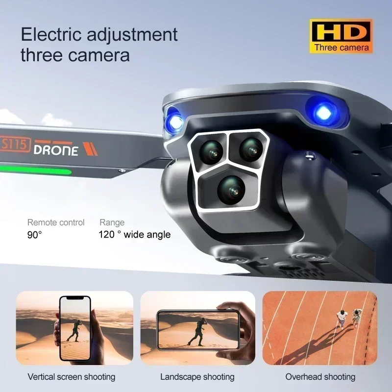 Drone Mapping - New S115 Max Brushless Drone 4K