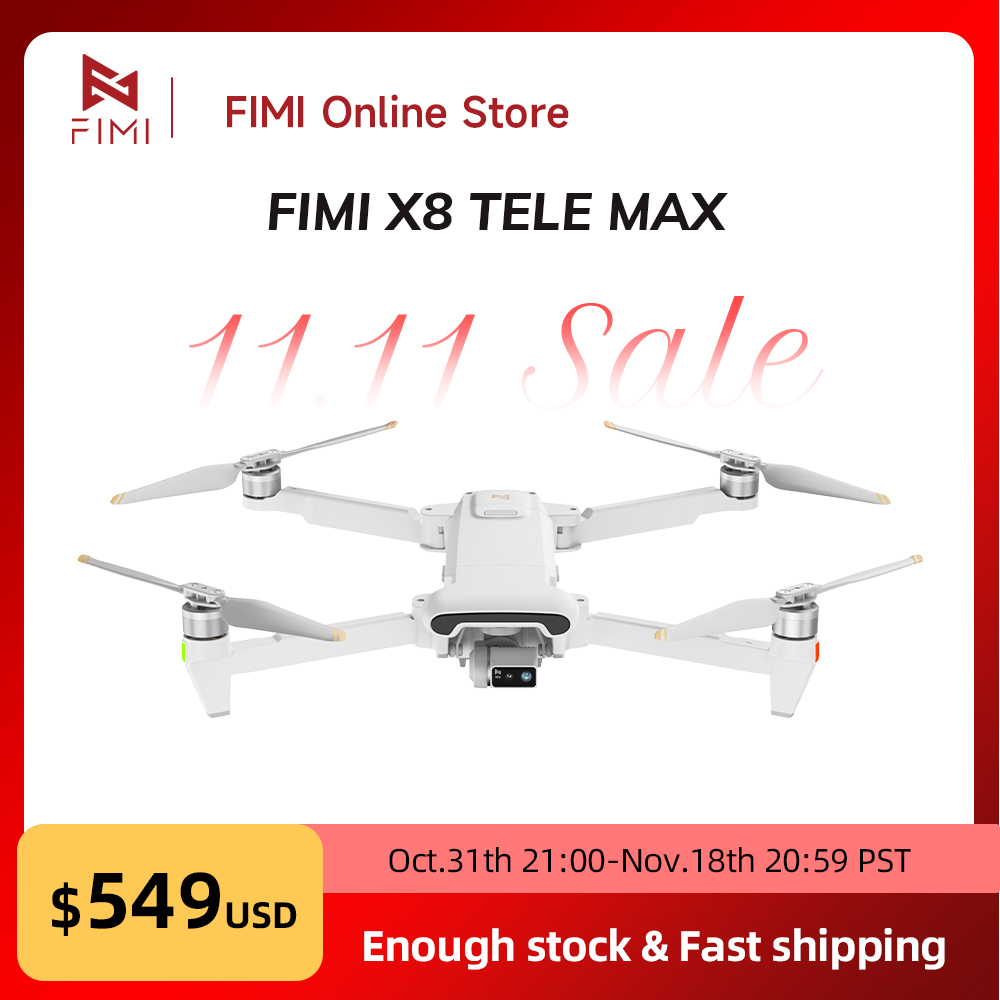 Drone Thermal Imaging - FIMI X8 Tele Max Drone 4K