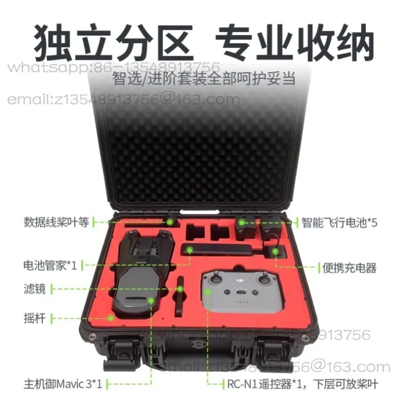 Hard Case for DJI Mini 4 Pro M - Dji Drone Air 3 ulasan dan harga