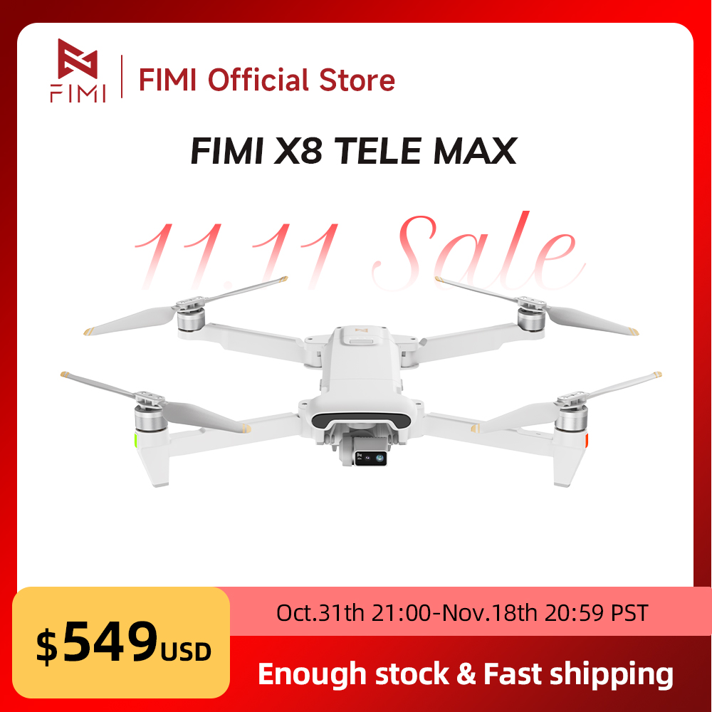 FIMI X8 Tele Max New Drone Wid - Drone Thermal Imaging ulasan dan harga