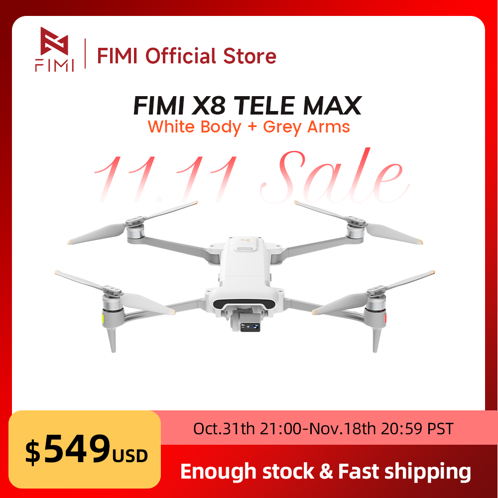 FIMI X8 Tele Max New Drone Wid - Drone Thermal Imaging ulasan dan harga