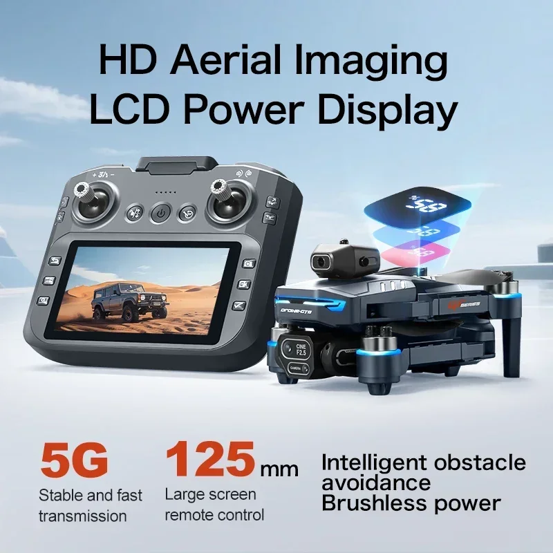Drone 4K HD GT8 Camera Obstacl - Drone Thermal Imaging ulasan dan harga