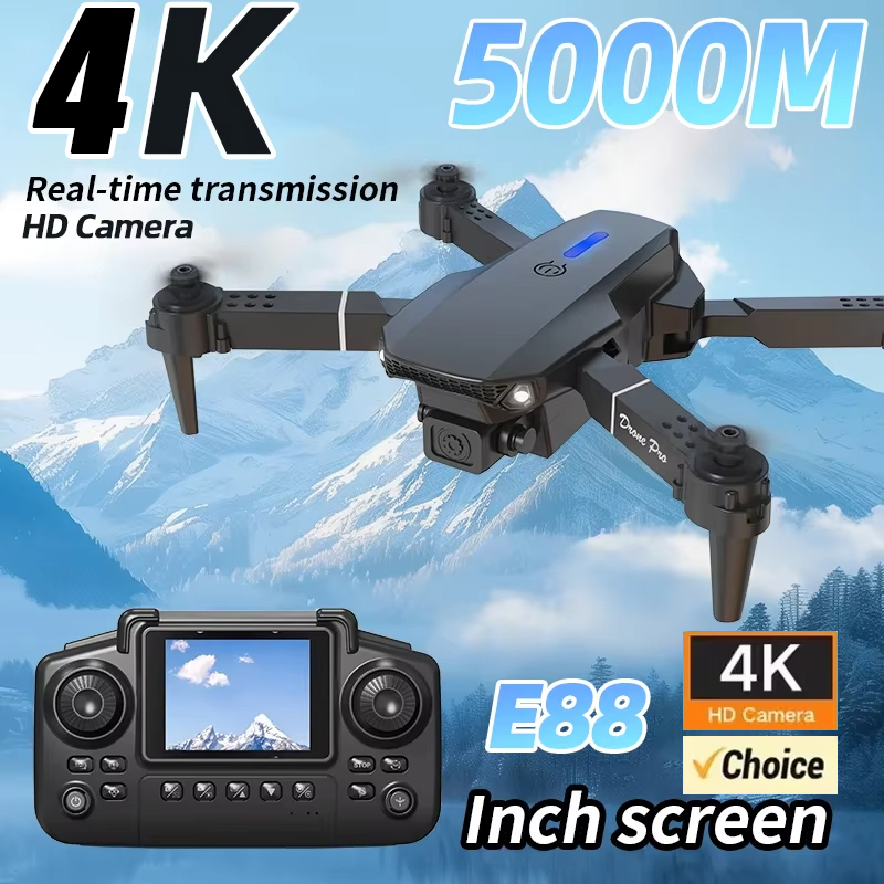 2026 E88 Professional HD 8K RC - Drone Surveying ulasan dan harga