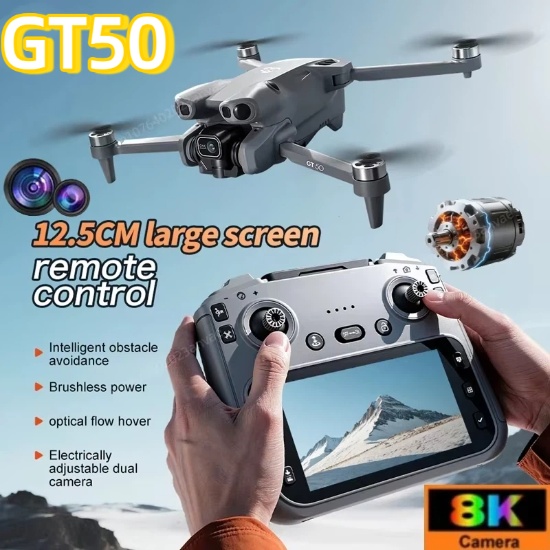 GT50 RC Drone 8K HD Aerial Pho - Drone Thermal Imaging ulasan dan harga