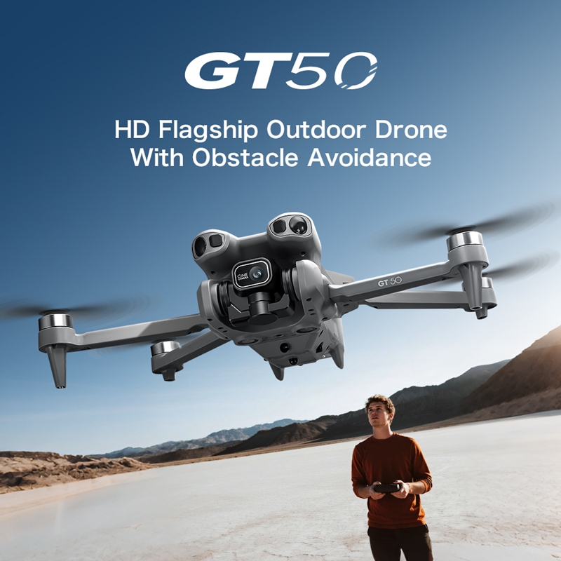 GT50 RC Drone 8K HD Aerial Pho - Drone Thermal Imaging ulasan dan harga