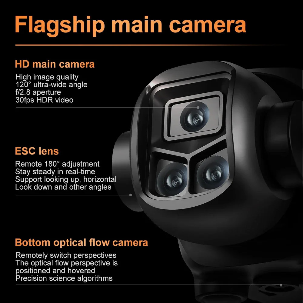 Original V988 Drone 8K HD Dual - Drone Thermal Imaging ulasan dan harga