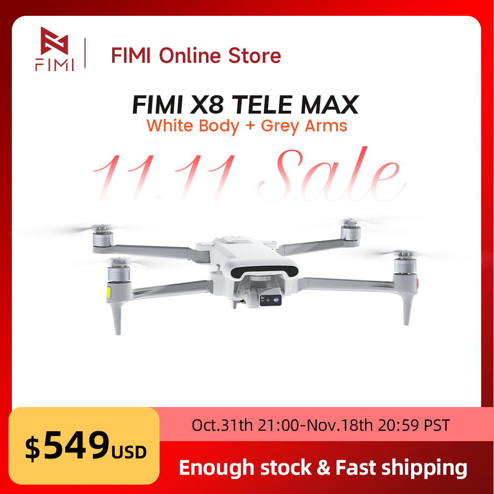 FIMI X8 Tele Max Drone 4K Prof - Drone Thermal Imaging ulasan dan harga