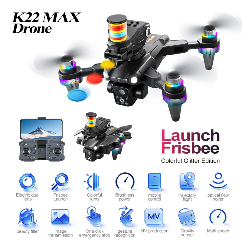JCMO K22 MAX Frisbee Launch Dr - Drone Mapping ulasan dan harga